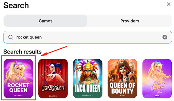Rocket Queen игра в казино 1win